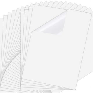 Weliu 2TZVWG9 WeLiu Transparency White Film for Inkjet Printers 8.5 x 11  Inches,24 Sheets/Pack