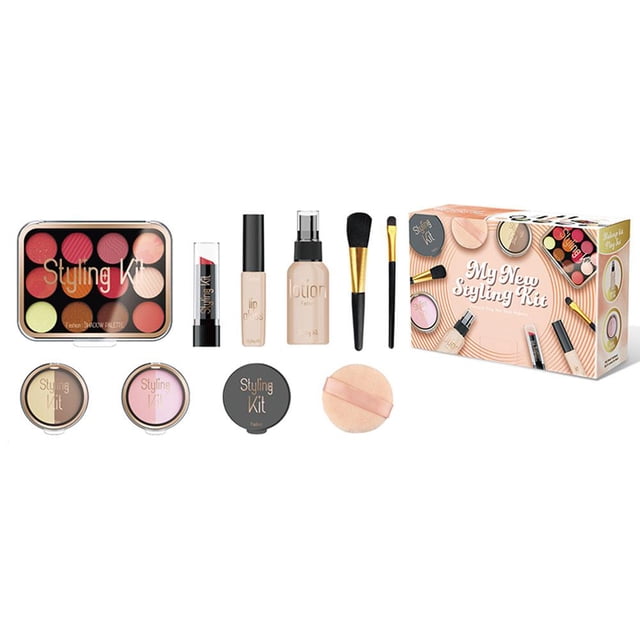 Girls Children Make-up Vanity Toy Kids Dressing Cosmetics Playhouse Set
