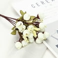 thumbnail image 1 of Décoration d'Arrangement de Fleurs Artificielles, Fausse Fleur Artificielle Mini Rose Artificielle Simulation Mini Rose Fleur Performance Finement Réglée, 1 of 1