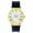 Black, variant on Stand Out Get Noticed! Big Face Ladies Bejeweled Rubber Iced Out Colorful Watch with Genuine Rhinestone Diamond Accents - Touch of Female Celebrity Glamour - ST10800 Coral