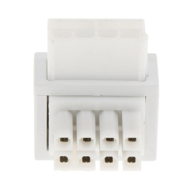 Adaptador De Corriente ángulo De 90 Grados Fácil De Usar 1x Para Tarjetas Gráficas De Escritorio GPU Blanco Sunnimix Conector de dirección asistida