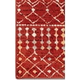 thumbnail image 4 of Ambient Rugs Moroccan Style Runner Rug - 2 ft. x 8 ft., Rust, Distressed Rug with Transitional Design, 4 of 8