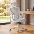 thumbnail image 1 of Silla de oficina ergonómica de malla VASAGLE UOBN044GD01S, 1 of 8