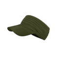 thumbnail image 2 of CFMIURAN Women Sun Visor Hat, Sports Sun Visor for Men Women Lightweight Packable Stretchy Hats for Running Tennis, 2 of 6