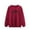 F123-Wine, variant on Women's Fashion Letter Print Crewneck Sweatshirt Pullover Casual Long Sleeve Tops Preppy Clothes Fashion Loose Sweatshirts