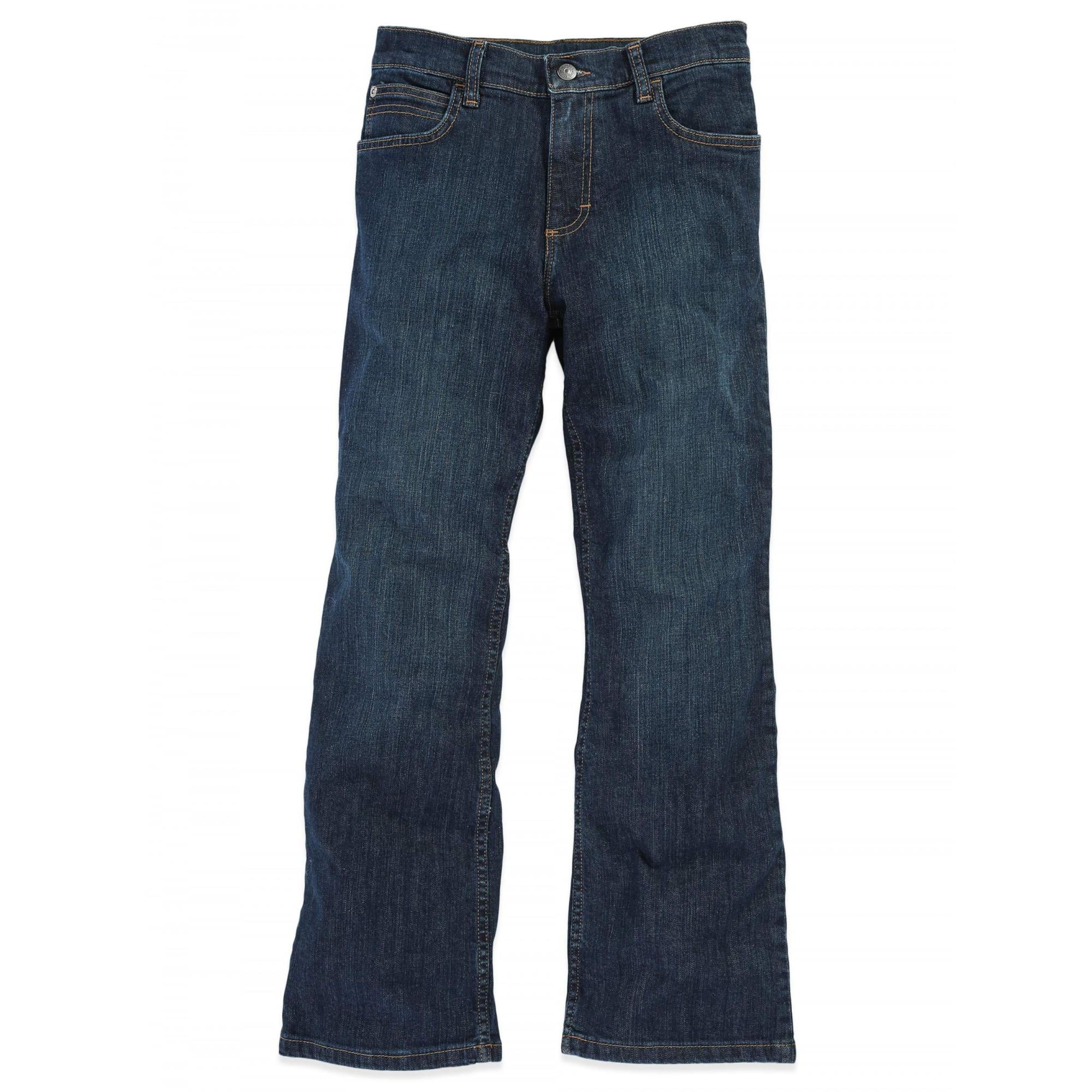 Wrangler - Wrangler Boys' 4-16 & Husky Classic Bootcut Jeans - Walmart ...
