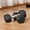 Black + Steel#847, variant on Hex Dumbbell Set of 2 for Home Gym Workout, 2 x 15lbs Rubber Coated Weights with Non-Slip Handles, Anti-Roll, for Women and Men