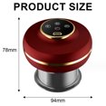 thumbnail image 4 of 4-in-1 Electric Cupping Massager Vacuum Therapy Device with Heat & Red Light, 4 of 4
