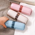 thumbnail image 2 of Travel Mouthwash Cup Cup Set Portable Home Wash Toothpaste Toothbrush Case, 2 of 3