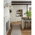 thumbnail image 2 of Loloi Chris Loves Julia Bradley Collection BRL-03 Ivory/Grey 2'-6" x 9'-9" Runner Rug, 2 of 7