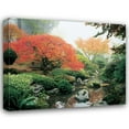 thumbnail image 1 of Maureen Love 34x28 Gallery Wrapped Canvas Wall Art Titled - Japanese Garden I, 1 of 4