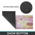 thumbnail image 7 of 2 Piece Pink Flowers Dalia Spring Rug Kitchen Rug Set, Decor Kitchen Rugs, Absorbent Non-Slip Washable Floor Mats, Home Indoor Runner Rugs 17"x47"+17"x30", 7 of 7