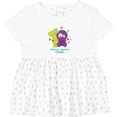 thumbnail image 3 of Inktastic Monster 1st Birthday Girls Baby Dress, 3 of 5