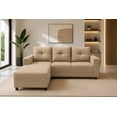 thumbnail image 1 of Sala Esquinera El Bazar Store Demeter Beige 210x160 cm Tela Lino Nacional Modular Love seat chaise, 1 of 6