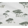 thumbnail image 4 of oneOone Cotton Flex Fabric Tree & Animals Ikat Decor Fabric Printed BTY 40 Inch Wide, 4 of 4