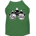 thumbnail image 1 of Stay Wild Screen Print Dog Shirt Green Sm (10), 1 of 1