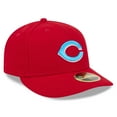 thumbnail image 3 of Men's New Era Red Cincinnati Reds 2024 Father's Day Low Profile 59FIFTY Fitted Hat, 3 of 6
