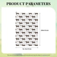thumbnail image 4 of Easygdp Dachshund Dog Puppy Golf Towel 24x16in for Men and Women with Carabiner Clip for Easy Attachment, 4 of 8