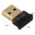 thumbnail image 1 of Adaptador USB compatible con Bluetooth 5.0 Receptor de audio Transmisor Música Inalámbrico D Ndcxsfigh Para estrenar, 1 of 2