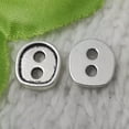 thumbnail image 2 of HOOUN 304 pcs tibet silver button spacers 13x12mm B5169, 2 of 4