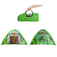 thumbnail image 2 of Jurassic Park Gates Polyester Portable Indoor Bed Tent Pop-Up Canopy, Green, 2 of 7