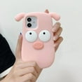 thumbnail image 2 of Apply to iPhone 14 Pro Case Kawaii Phone Cases,Cute 3D Cartoon Pink Pig Phone Case Funny Cool Soft Silicone Shockproof Protective Case Women Girls for iPhone 14 Pro, 2 of 14