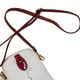 thumbnail image 2 of Bolso con tarjetero para mujer, bolso diario ligero de piel sintética para mujer, color blanco, 2 of 8