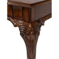 thumbnail image 3 of Bowery Hill Wood Traditional Writing Desk in Vintage Oak Finish, 3 of 11
