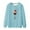 Light Blue, variant on WXLWZYWL Men's Christmas Sweatshirts Funny Graphic Hoodless Pullover Drawstring Loose Fashion Sweatshirts with Pocket