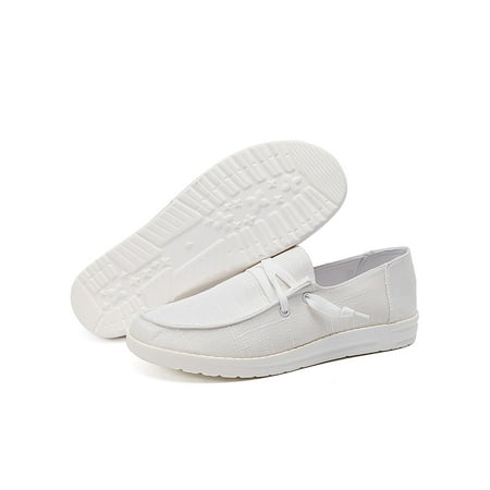 

Women s Casual Slip on Canvas Loafers Comfort Light Weight Outdoor Shoes