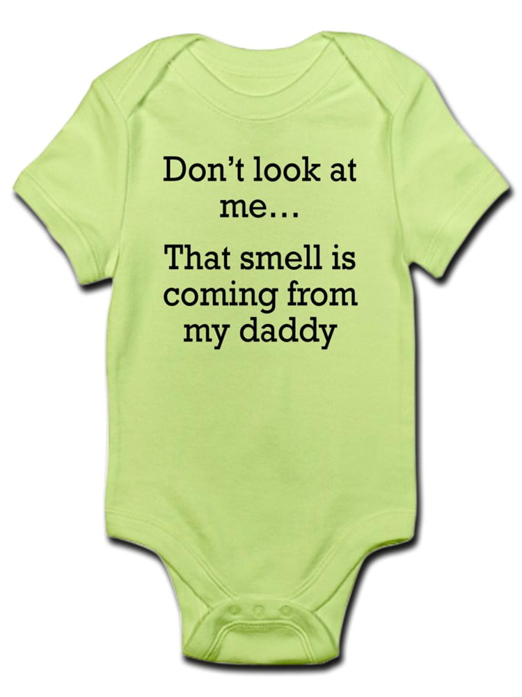 TWISTED ENVY Funny Baby Bodysuits Cuter Version of Dad