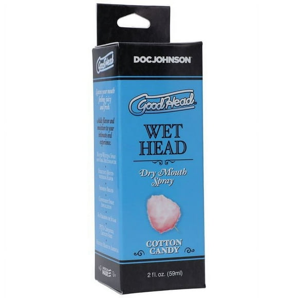 Doc Johnsons Vaporisateur pour Bouche Sèche, Barbe à Papa 2 oz