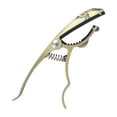 thumbnail image 1 of HILABEE Leopard Shaped Guitar Capo Easy to Use Portable High Performance Spring Capo Gold, 1 of 9