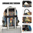 thumbnail image 4 of Woman Face Abstract Travel Laptop Backpack Casual Daypack Lightweight Bookbag Compartment for Business, 4 of 7
