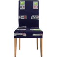 thumbnail image 1 of RYLABLUE Video Game Set Gaming Devices Stretch Chair Cover Protector Seat Slipcover for Dining Room Hotel Wedding Party Set of 1, 1 of 5