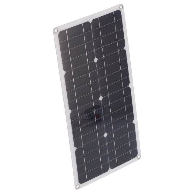 Kit Panel Solar 100W Con Controlador De Carga Solar 10A Módulo Fotovoltaico Para Coches Barcos