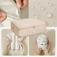 thumbnail image 1 of Boreal Craft Sateen Quilt Down Jacket Storage Bag Compression Bag Silk Quilt Finishing Bag Down Jacket And Bedding Storage Bag A Small for Organization Large Capacity Storage Bag, 1 of 3