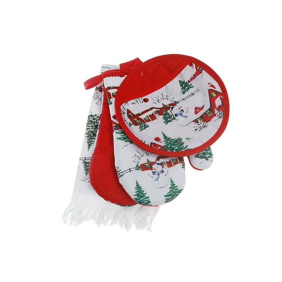 4 Pc Kitchen Set (Winter Village)