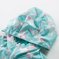 thumbnail image 5 of MGEOY Boys Girls Rain Jackets Lightweight Waterproof Hooded Cotton Raincoats Windbreakers for Kids, 5 of 7