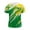 Z-Green15, variant on Mens Brazil Soccer T-Shirts Short Sleeve International Football T Shirts for Men Crew Neck Graphic Casual Workout Tee Tops
