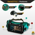 thumbnail image 3 of Kwik Safety HAMMERHEAD Shade 5 Welding Goggles, Anti-Fog, Adjustable Fit, Green, 3 of 6