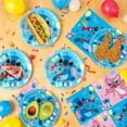 thumbnail image 3 of Cartoon Birthday Party Supplies Party Decorations Set 7 Inch Dessert Plates and Napkins Tablecloth Dinnerware for Baby Shower Birthday Hawaii Party Decorations 24 Serves Disposable Dinnerware Set, 3 of 5