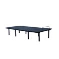 thumbnail image 4 of Kselythan Adjustable Bed Frame, With 11inch Legs Anti-slip Noiseless Steel Adjustable Bed Leg Triple Fold Electric Head 0-40° Foot Incline 0-60° Head Adjust Electric Bed Base, 4 of 7
