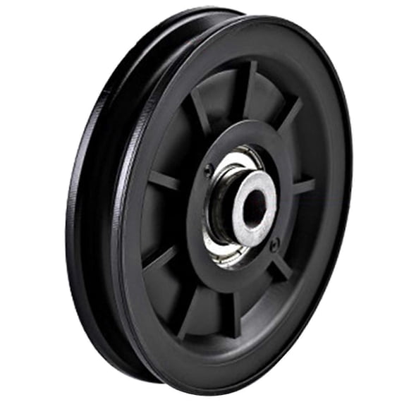 1Pc Nylon Bearing Pulley Wheel Round Fitness Pulley Wheel Bearing Replacements Gym Equipment Parts for Fitness Equipment