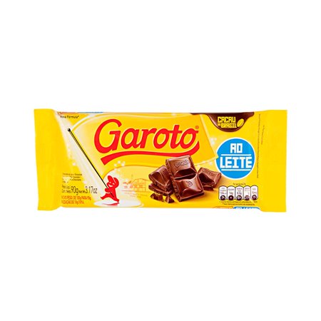 2pcs Chocolate Tabletes ( Leite, 90 .)