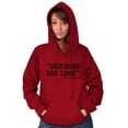thumbnail image 4 of Unicorns Are Lame Said Nobody Ever Hoodie Sweatshirt Women Brisco Brands L, 4 of 6