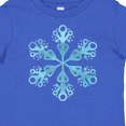thumbnail image 4 of Inktastic Icy Blue Winter Snowflake Boys or Girls Baby T-Shirt, 4 of 5
