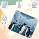 thumbnail image 3 of Alfombrilla de ratón con estampado de pingüinos: base de goma antideslizante, fácil deslizamiento, superficie cómoda, materiales duraderos, portátil y con un diseño moderno y fresco., 3 of 7