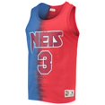 thumbnail image 2 of Men's Mitchell & Ness Drazen Petrovic Blue/Red New Jersey Nets Hardwood Classics Tie-Dye Name & Number Tank Top, 2 of 3
