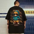 thumbnail image 5 of Camiseta estampada de oso Maverick de verano para hombre, novedad de 2023, camisetas informales Y2K, camisetas de calle, camisetas de moda de hip hop de gran tamaño, ropa para hombre, 5 of 5